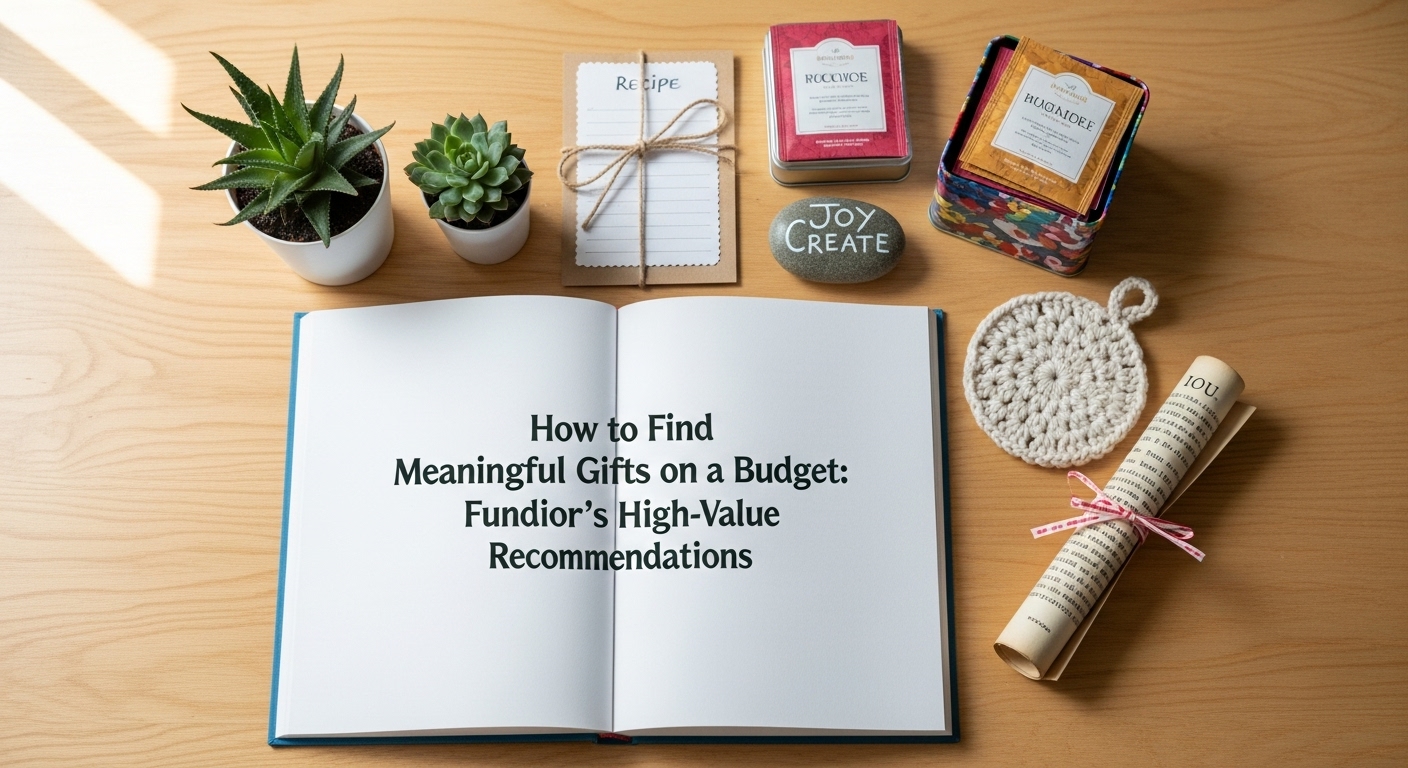 How to Find Meaningful Gifts on a Budget: Fundior’s High-Value Recommendations